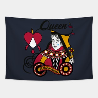 Queen of Broken Hearts Tapestry