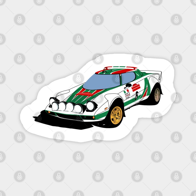 Lancia Stratos Magnet by Maxyenko