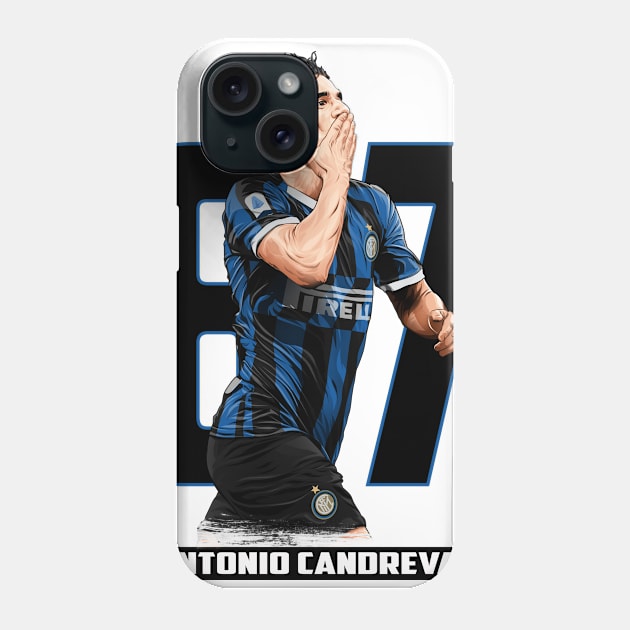 Antonio Candreva Phone Case by anasdz1908