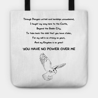 The Labyrinth - Poem Tote