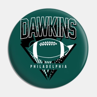 Dawkins Retro Philadelphia Football Pin