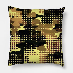 HieroThyme Greenleaf Firebase camouflage F0001-c Pillow