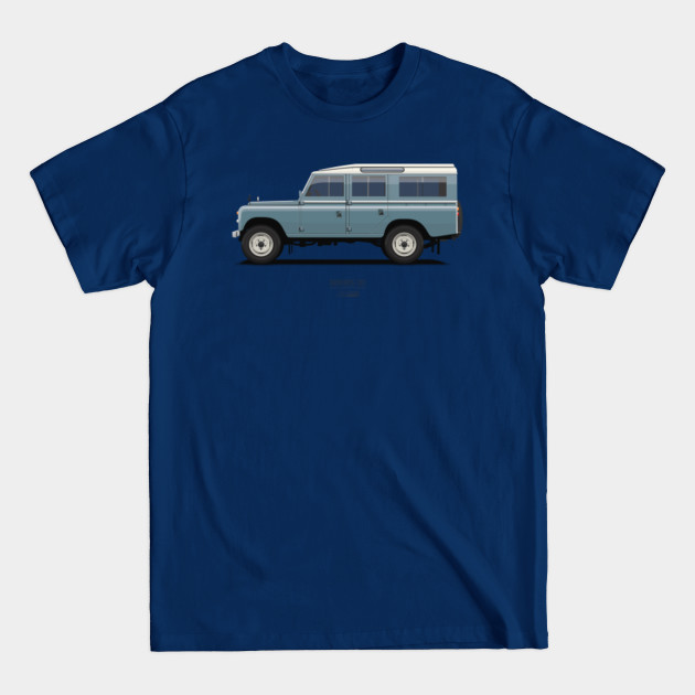 Disover Series 3 Station Wagon 109 Marine Blue - Land Rover - T-Shirt