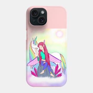 Fairy and unicorn friend Phone Case