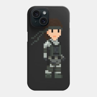 Pixel Solid Snake - Metal Gear Solid Phone Case