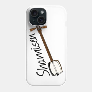 Shamisen Player Musician Phone Case