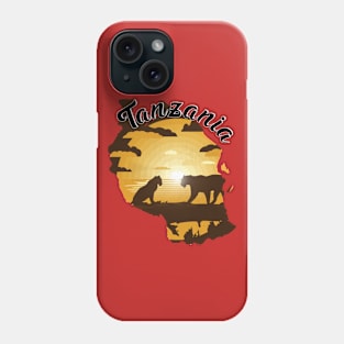 Tanzania after day sun Phone Case