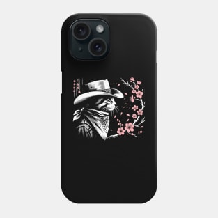 Kawaii Japanese Funny Cat Cowboy Cowgirl Meow Howdy Meowdy Phone Case