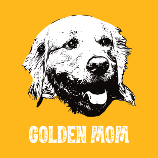 Golden Retriever Mom Retriever Design T-Shirt