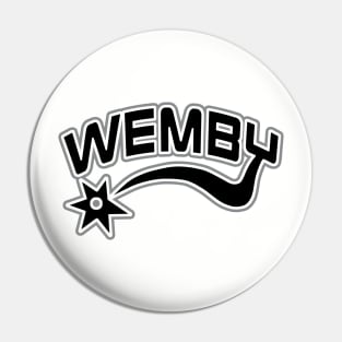 Wemby, San Antonio Basketball Pin