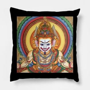 Dalai Lama drawing Pillow