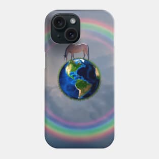 Horse on Earth Phone Case