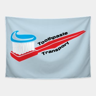 Toothpaste Transport Tapestry