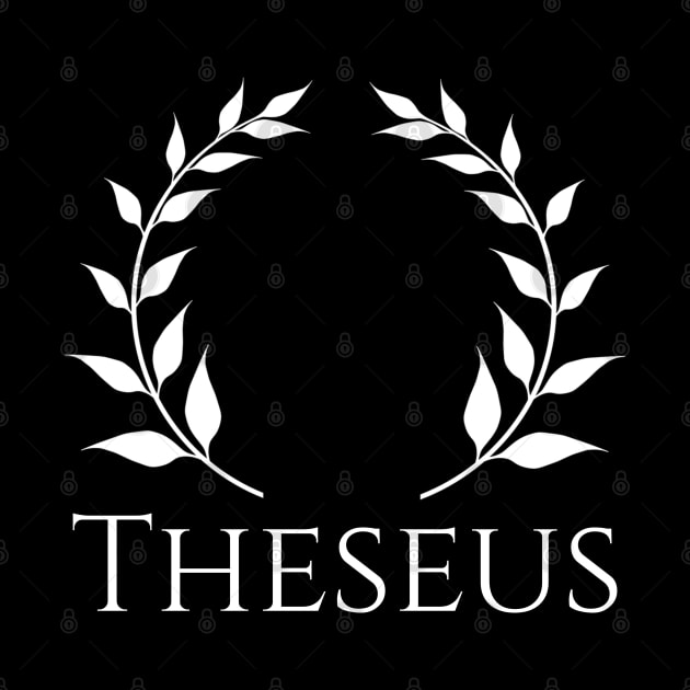 Ancient Greek Mythology Athenian Hero Theseus Pagan Myth by Styr Designs