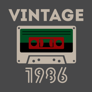 Vintage Cassette Tape - 1986 T-Shirt