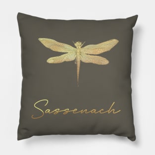 Dragonfly in Amber Pillow