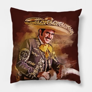 Vicente Fernandez Art Pillow