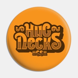 Hug Necks 2022 - Black on Orange (Creative South) Pin