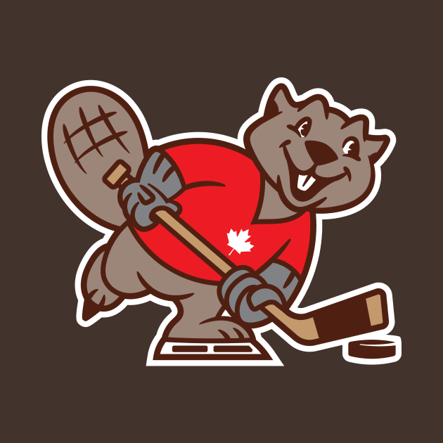 Beaver Hockey by TriDub Design Co 