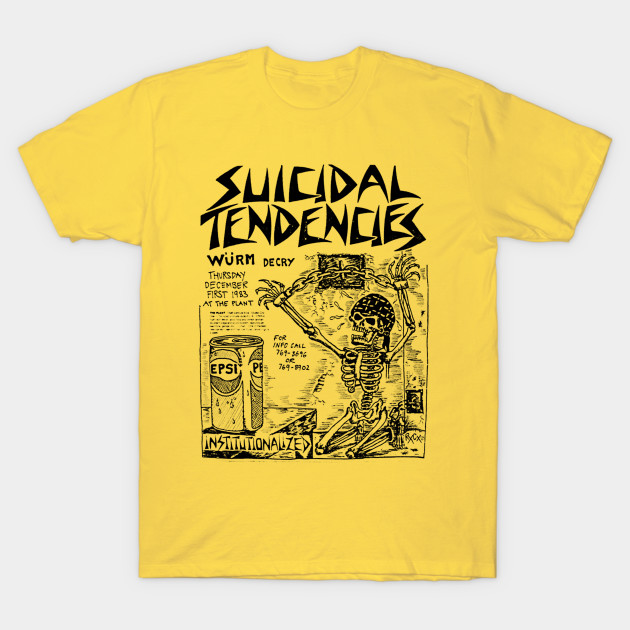 suicidal tendencies t shirt