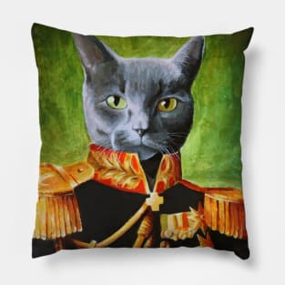 Henry The Cat / Naval Officer Pillow