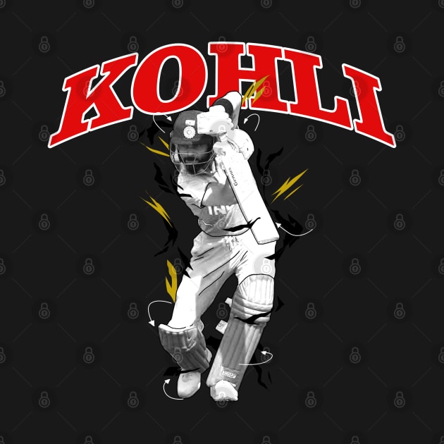 Virat Kohli action by Kiflipelu25