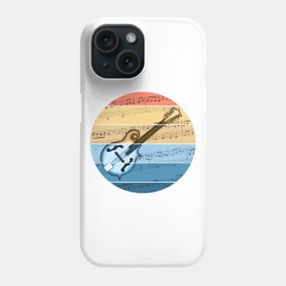 Mandolin Music Notation Mandolinist Folk Musician Phone Case