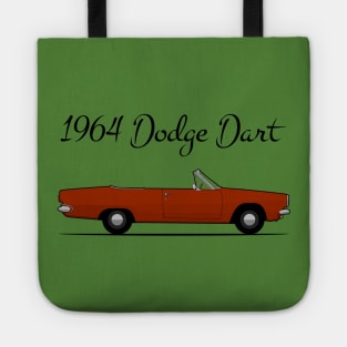 1964 Dodge Dart red Tote