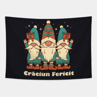 Merry Christmas in Romanian Tapestry