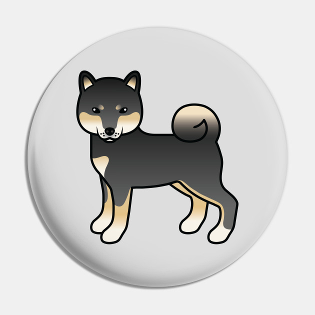 Featured image of post Shiba Inu Cartoon Black An observant shiba inu dog