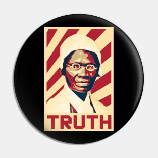 Sojourner Truth Retro Pin