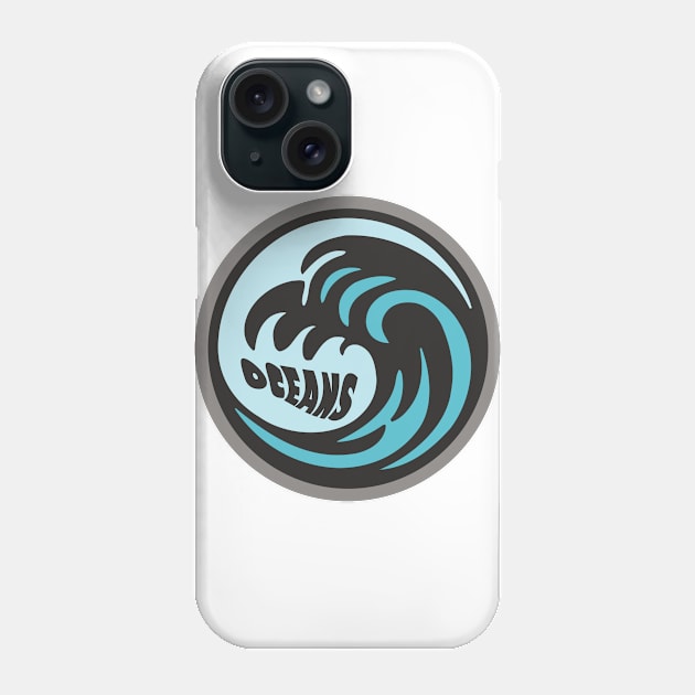 OCEANS LOGO Phone Case by Nufuzion