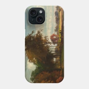 Landscape with Cattle by George Inness Phone Case