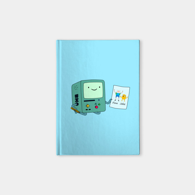 Adventure Time Bmo The Painter Bmo Notebook Teepublic