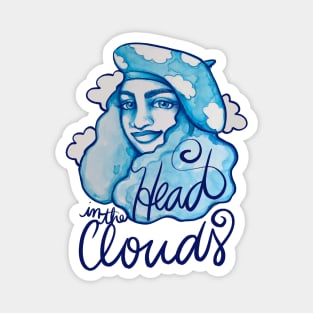 Head in the clouds Magnet