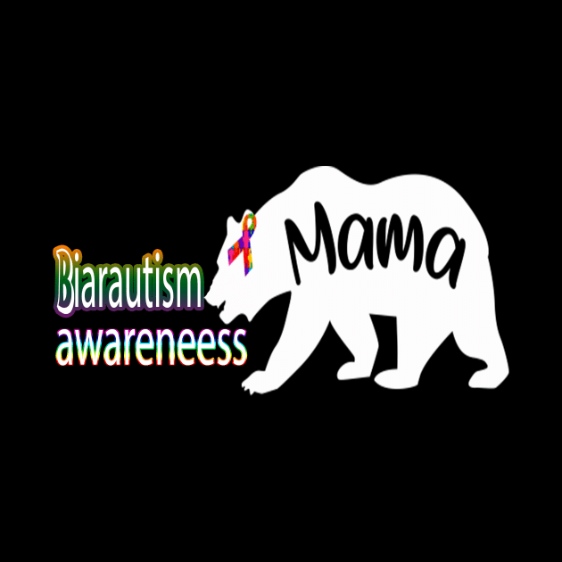 Autism Awareness T-ShirtMama Bear Autism Awareness by AdelaidaKang