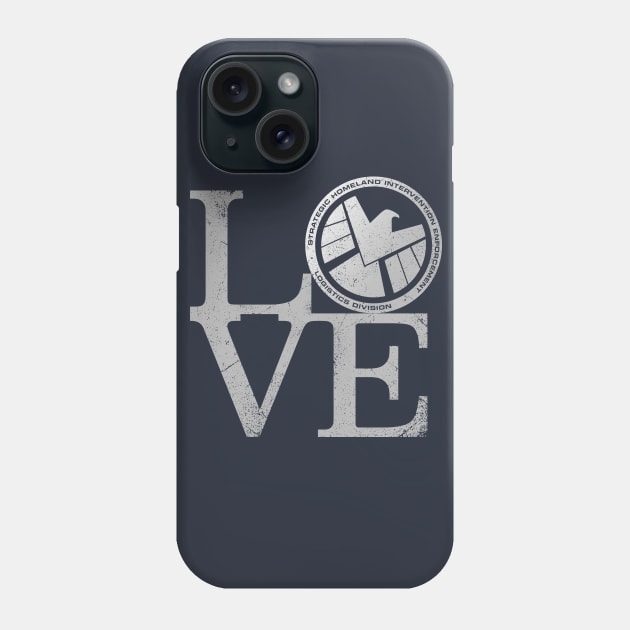 Love S.H.I.E.L.D. Phone Case by Cattoc_C