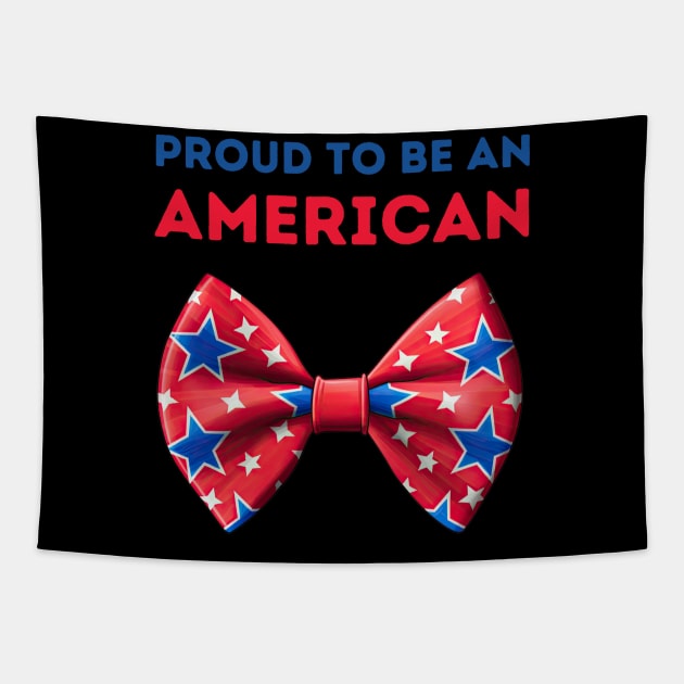 Proud to be an American Tapestry by Fun Planet