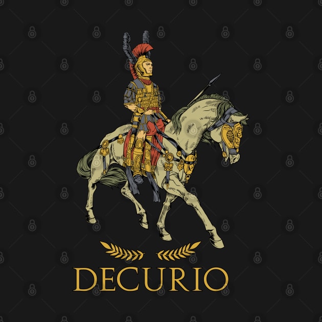 Roman officer on horseback - Decurio by Modern Medieval Design