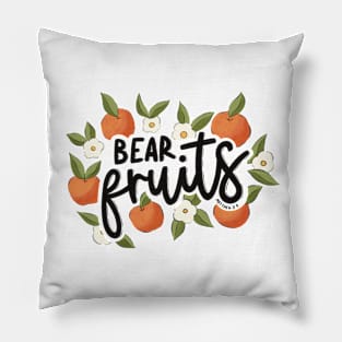 Bear Fruits Pillow