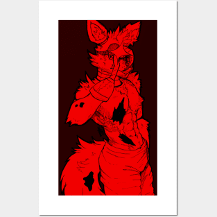 Five Nights at Freddy&amp;amp;#39;s - Foxy The Pirate Fox Poster for  Sale by Jobel