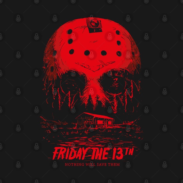 friday the 13th movie poster by ArtMofid