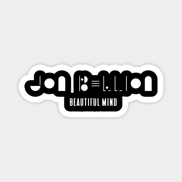 Jon Bellion Shapes Logo Magnet by usernate