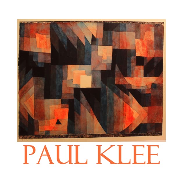 Gradation, Red-Green (Vermillion) by Paul Klee by Naves