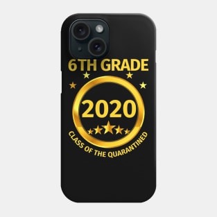 6th Grade 2020 Class Of The Quarantined Phone Case