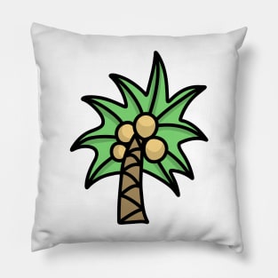 Cute coconut tree Pillow