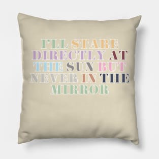 Anti-Hero Lyrics Pillow