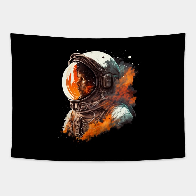 astronaut Tapestry by Nature