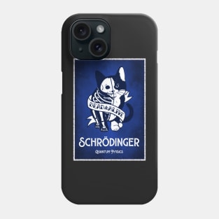 Erwin Schrödinger CatErwin Schrödinger Cat Dead and Alive Phone Case