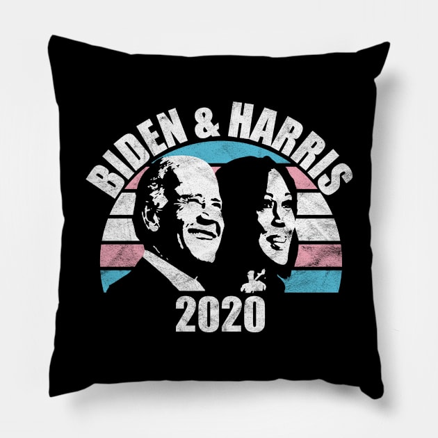 Vote Biden Harris President Trans Pride Flag Joe Kamala 2020 Pillow by GiftTrend